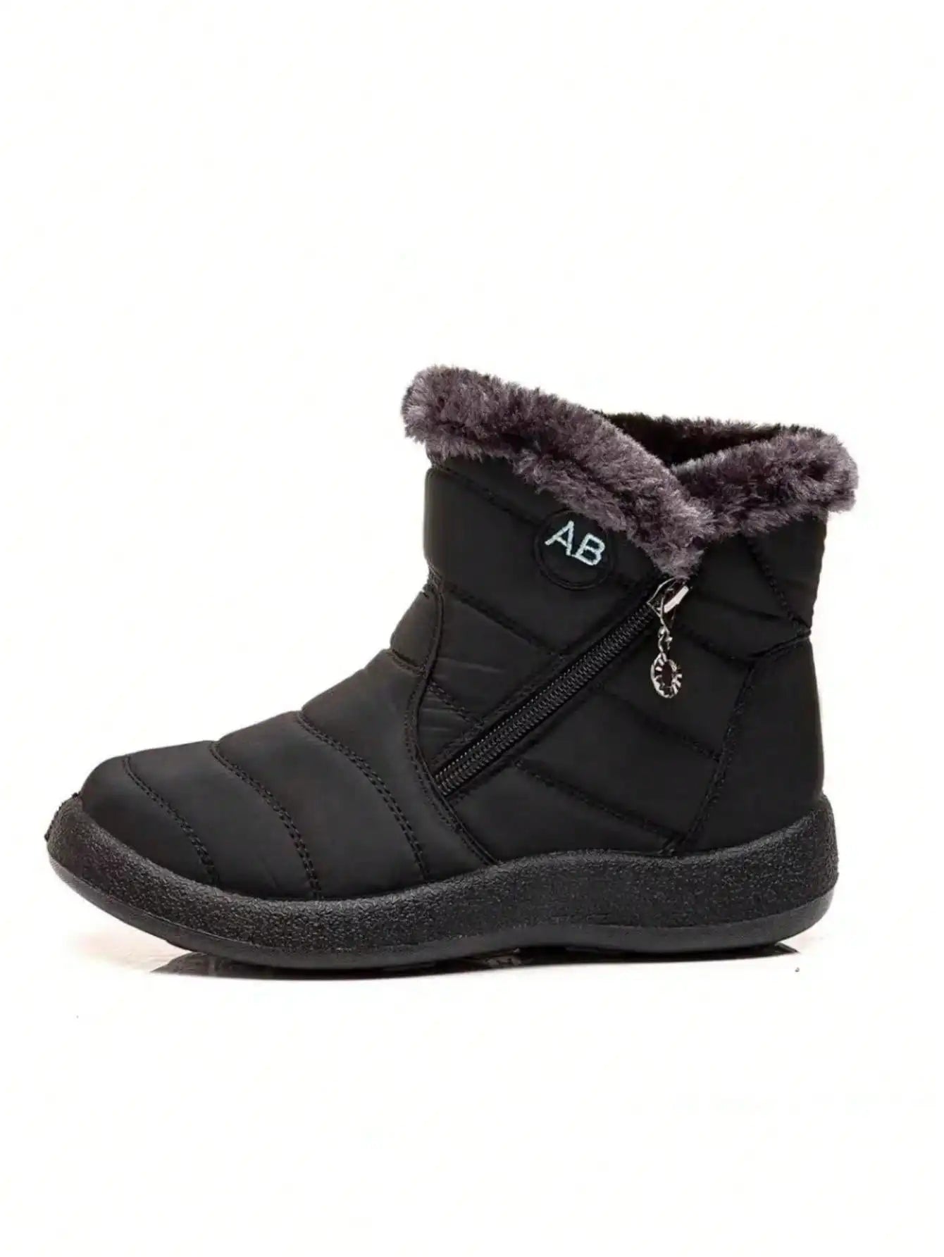 Women's Winter Snow Boots Faux Fur Lined Waterproof Ankle Booties