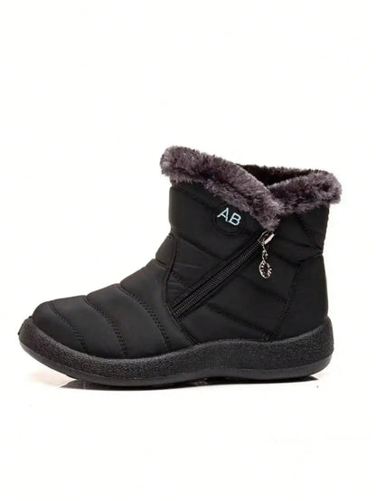 Women's Winter Snow Boots Faux Fur Lined Waterproof Ankle Booties