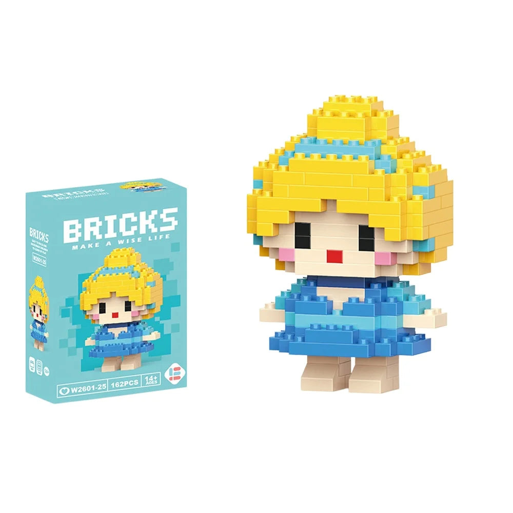 Disney Cartoon Mini Building Blocks Figure – Micro Brick Toy