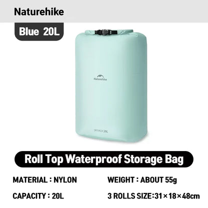 Naturehike Waterproof Dry Bag – Lightweight Roll Top Storage Sack