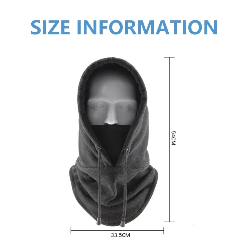Thermal Fleece Balaclava – Windproof Winter Ski Mask