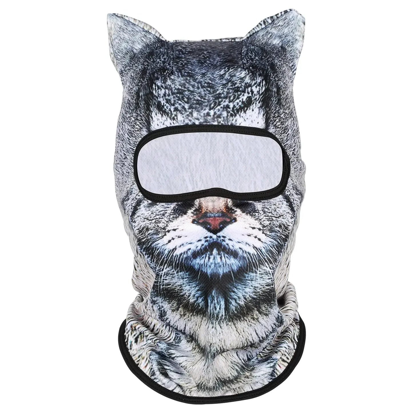 3D Cat Balaclava Full Face Mask – Ski, Motorcycle & Outdoor Hood