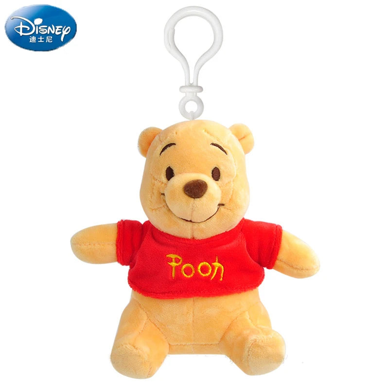 Cartoon Plush Doll Keychain - Cute Stuffed Animal Bag Charm