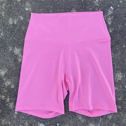 Women's High-Waist Biker Shorts – Squat-Proof Yoga & Gym Shorts