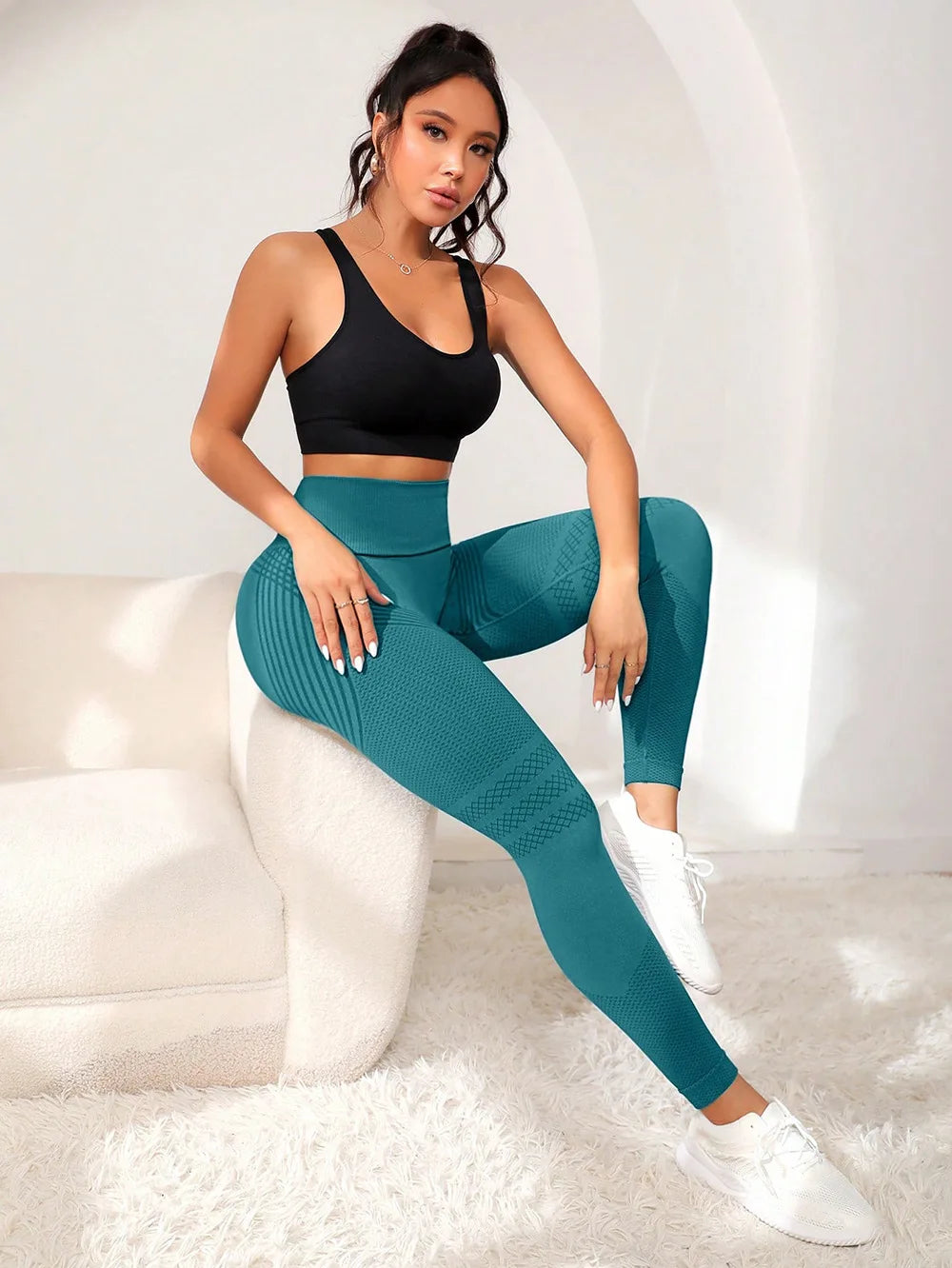 Women's Butt Lifting Seamless Leggings – High-Waist Yoga & Gym Pants
