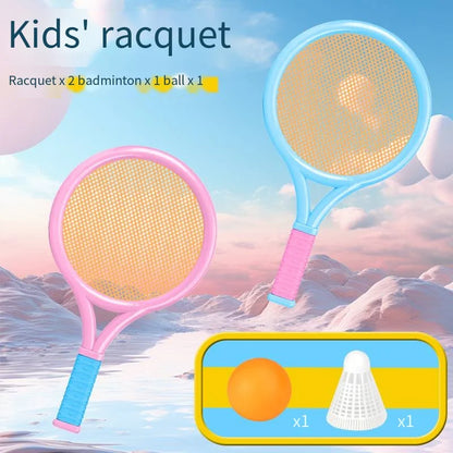 Kids Badminton Tennis Racket Set – Outdoor Sports Toy for Beginners