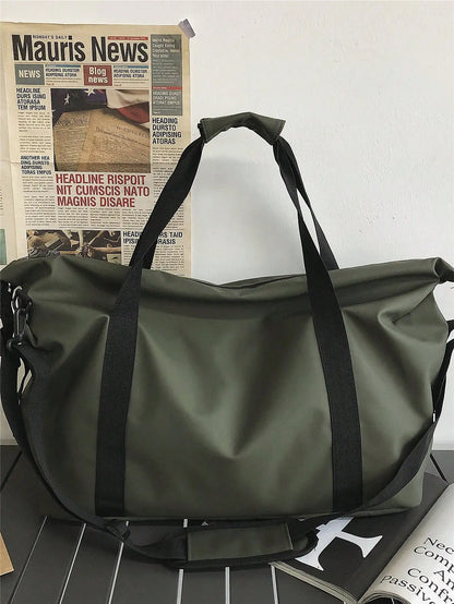 Large Capacity Duffle Bag – Lightweight Sports & Travel Luggage Bag