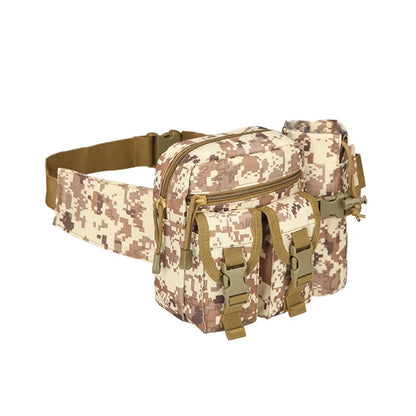 Tactical Waist Bag with Detachable Water Bottle Holder