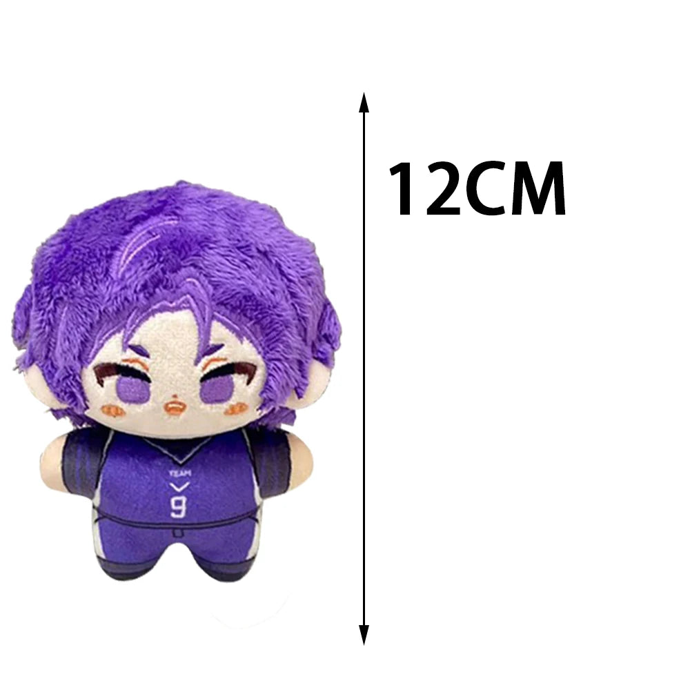 Blue Lock Mini Plush Toy – Anime Stuffed Doll 4.7in