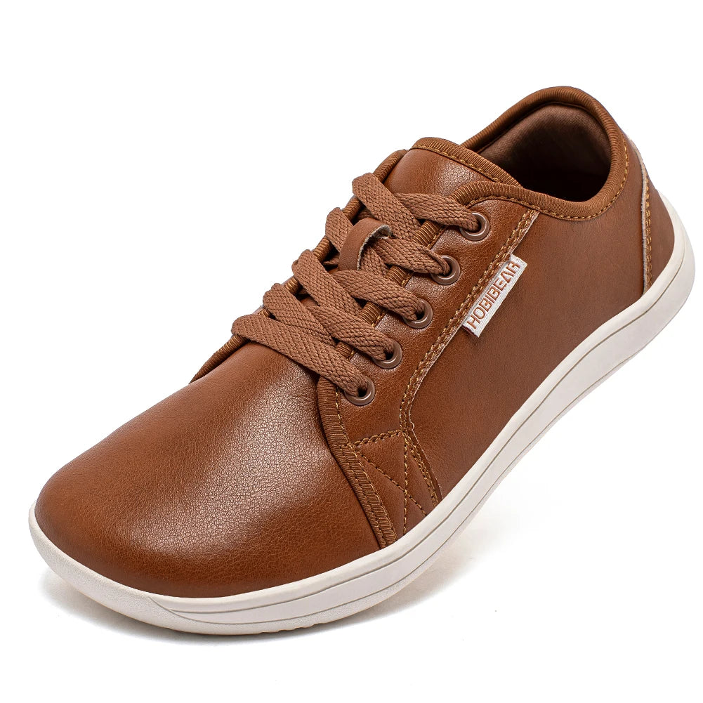 Barefoot Sneakers Wide Toe Box Zero Drop Lace-Up for Men Women
