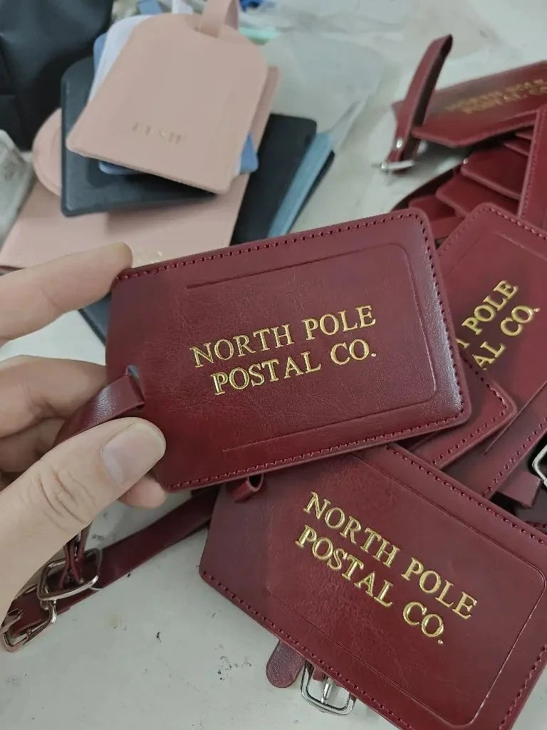 Custom Logo Luggage Tag Card Wallet Passport Holder