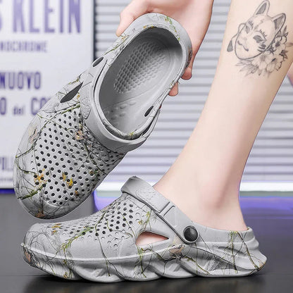 EVA Beach Clogs for Men & Women – Breathable Plus Size Sandals