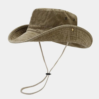 Cotton Bucket Hat – Outdoor Sun Hat for Men & Women