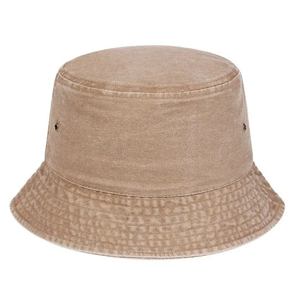 Bucket Hat Unisex – Washed Cotton Casual Outdoor Sun Cap