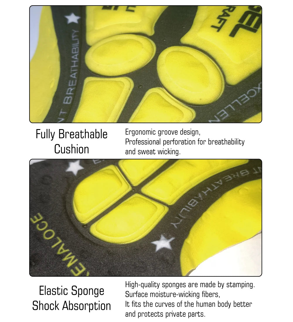 Cycling Seat Pad Insert – 3D/5D/12D Gel Cushion for Men & Women