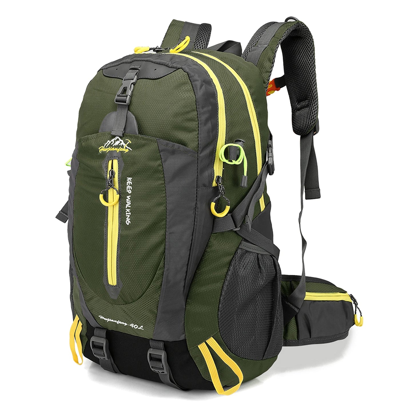 40L Hiking Backpack – Water-Resistant Travel & Camping Bag