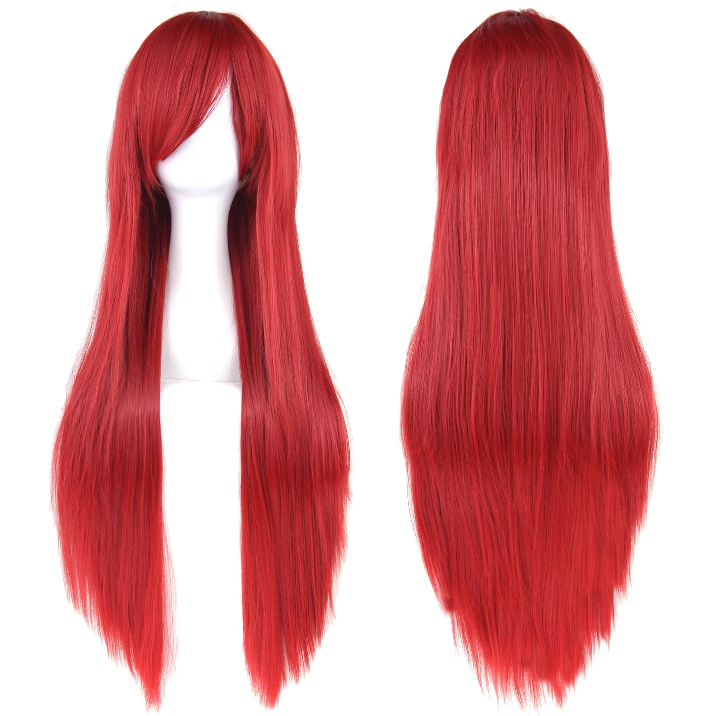 32 Inch Long Straight Synthetic Wig – Cosplay & Party, 36 Colors