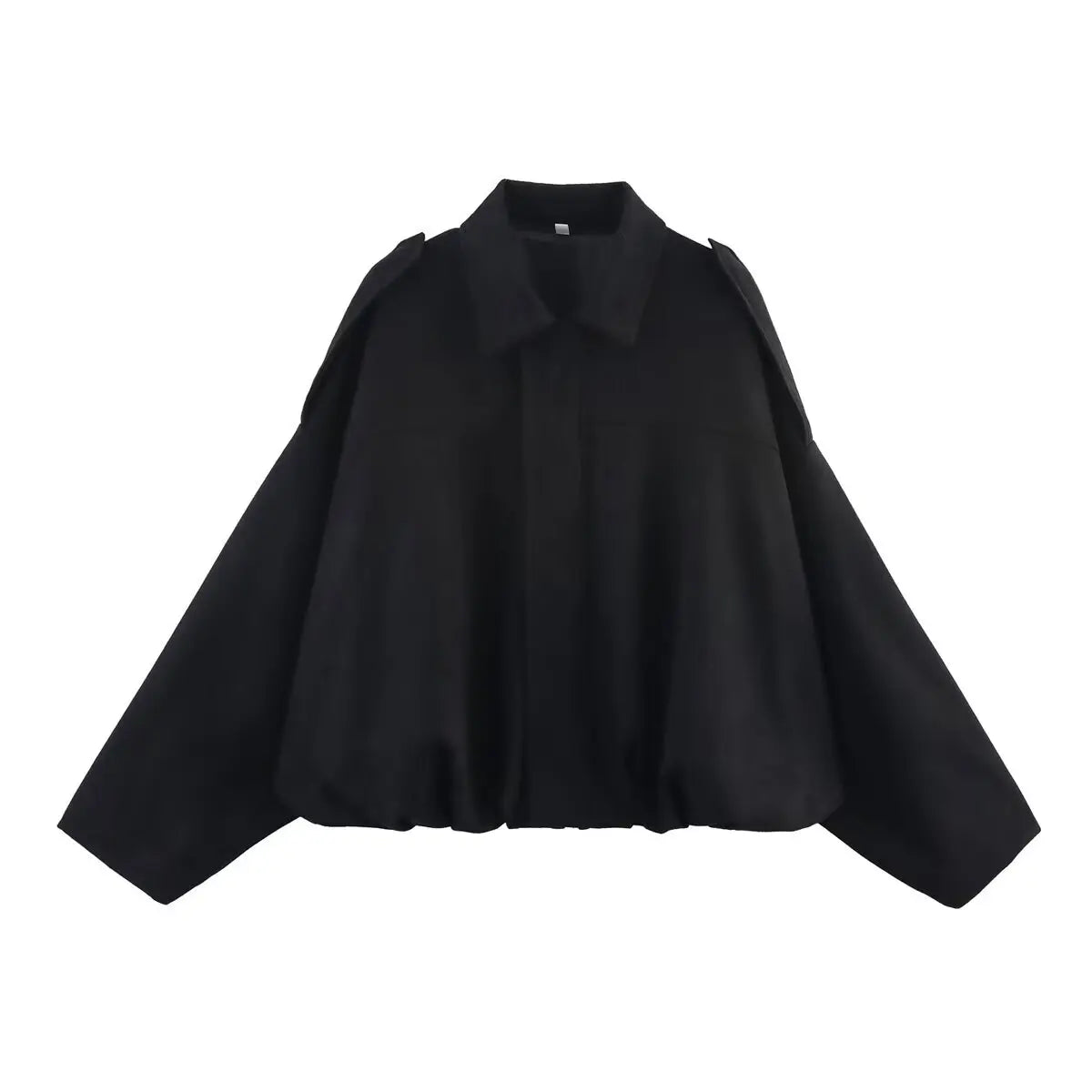 Women's Oversized Suede Texture Bomber Jacket
