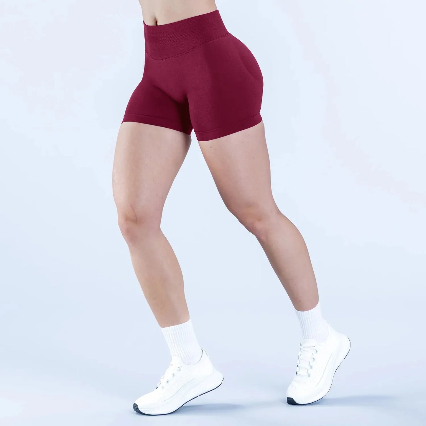 Women's Scrunch Butt Lift Yoga Shorts – High Waist Workout Shorts