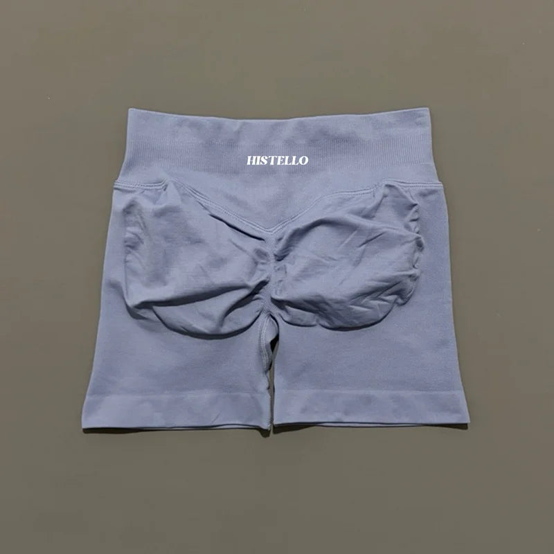 Women's Seamless High-Waist Workout Shorts – Yoga & Gym