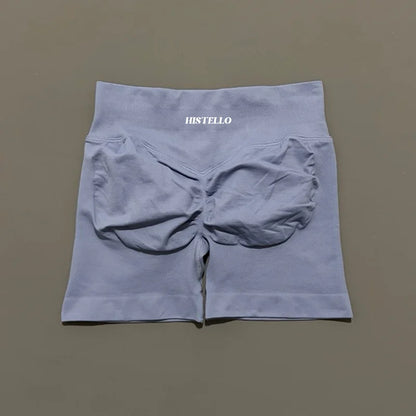 Women's Seamless High-Waist Workout Shorts – Yoga & Gym