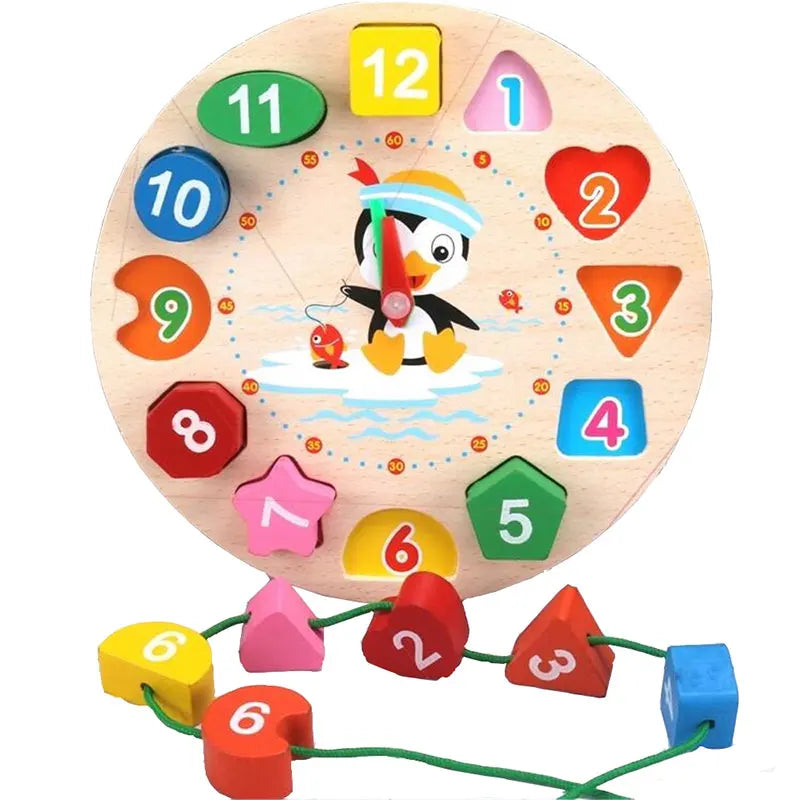 Wooden Montessori Puzzle Toy for Toddlers Ages 1-3