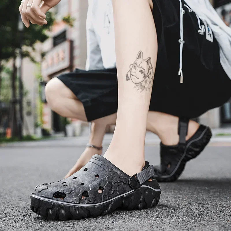 Men's EVA Clogs – Lightweight Ventilated Beach & Work Sandals