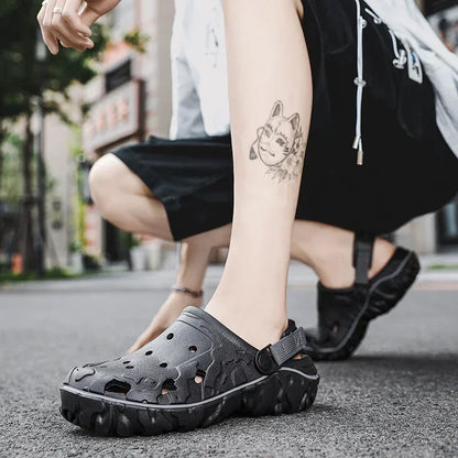 Men's EVA Clogs – Lightweight Ventilated Beach & Work Sandals