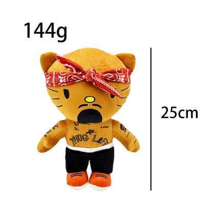 Hip-Hop Cat Plush Toy Doll – Rapper Style Stuffed Animal
