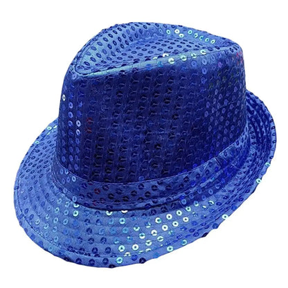 Sequin Jazz Fedora Hat – Party, Dance & Cosplay