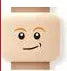 DIY Minifigure Print Heads – 10 Pcs LEGO-Compatible Assorted Faces