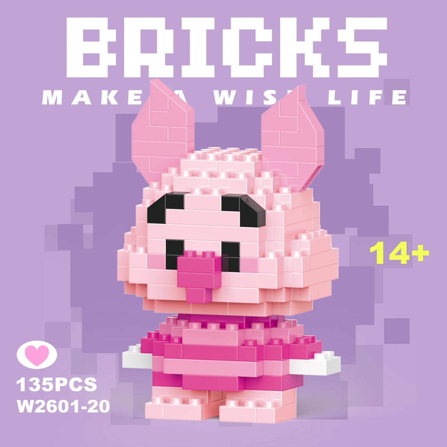 Disney Cartoon Mini Building Blocks – Linabell, Lotso, Winnie, Stellalou & Friends