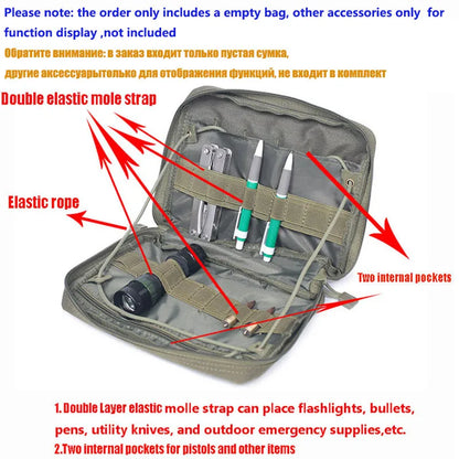 Tactical MOLLE Pouch – EMT Medical Utility Pack