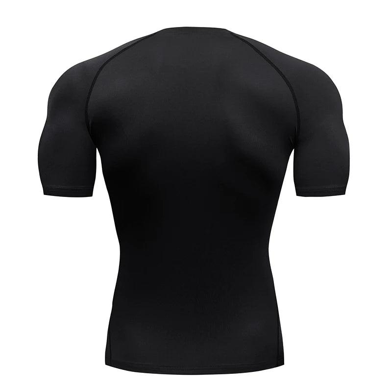 Men's Compression Sport T-Shirt – Quick-Dry Short Sleeve Gym Top
