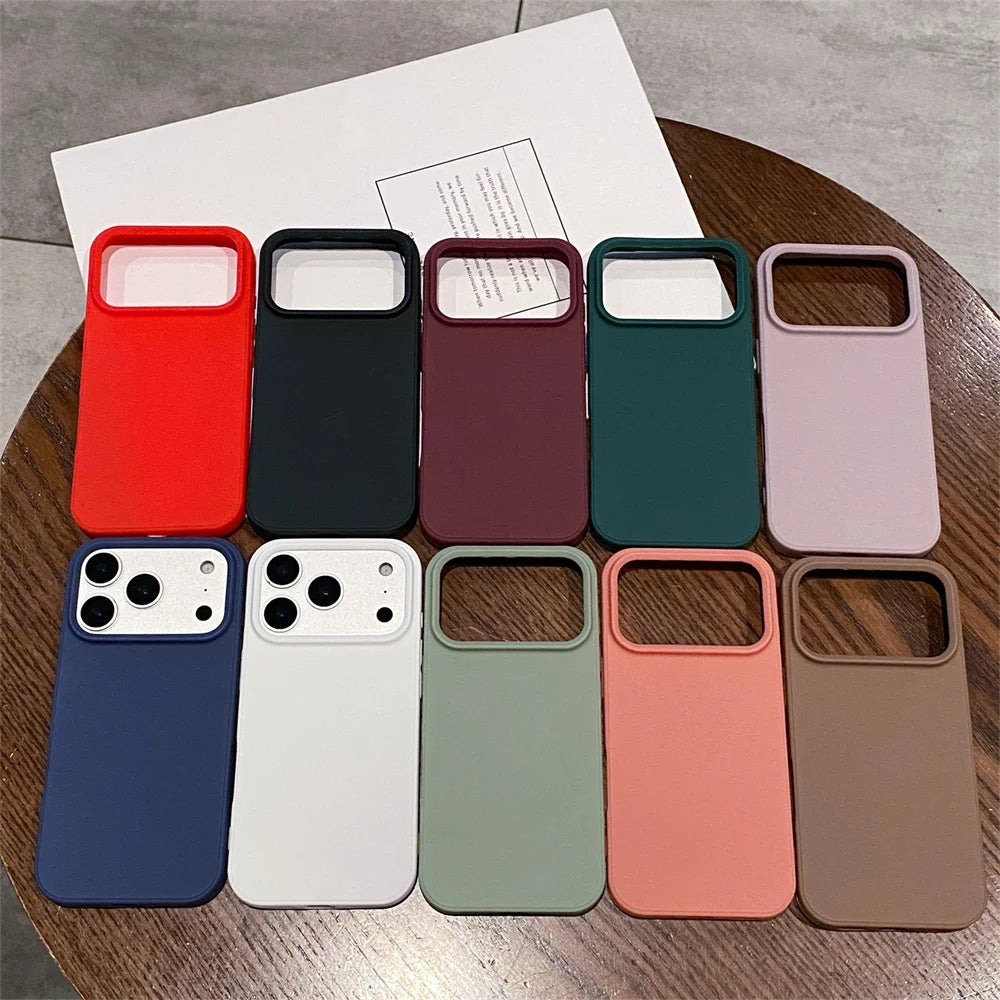 Office Frosted Plain iPhone Case