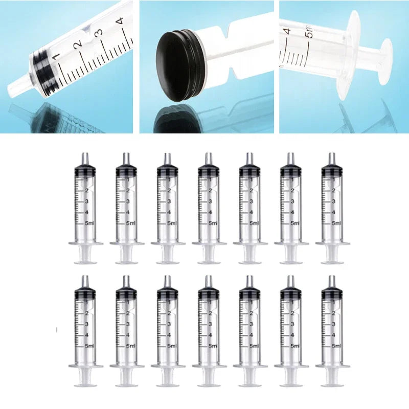 Plastic Measuring Syringes – Reusable 1ml–10ml for Hydroponics & Kitchen
