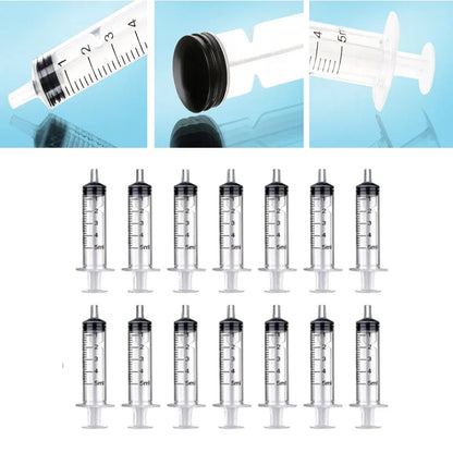 Plastic Measuring Syringes – Reusable 1ml–10ml for Hydroponics & Kitchen