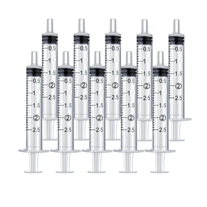 Plastic Measuring Syringes – Reusable 1ml–10ml for Hydroponics & Kitchen