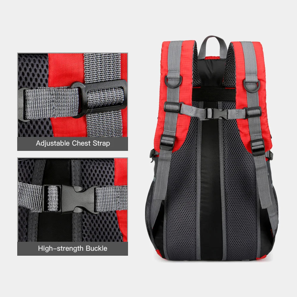 Hiking Backpack 40L Waterproof Lightweight Outdoor Daypack for Men & Women