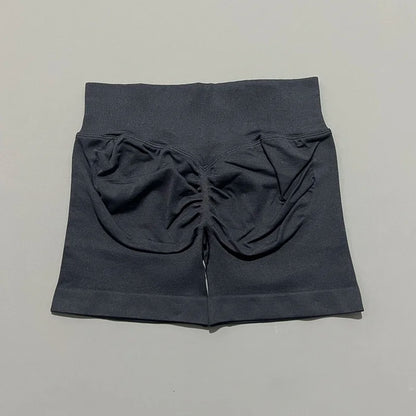 Scrunch Butt Biker Shorts for Women – High Waist Gym Workout Yoga