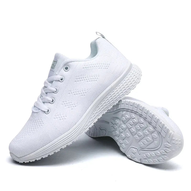 Women's Breathable Mesh Sneakers – Lightweight Walking Shoes