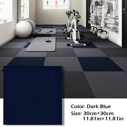 Self-Adhesive Carpet Tiles 30x30cm – Anti-Slip DIY Floor Mat for Office, Bedroom & Study