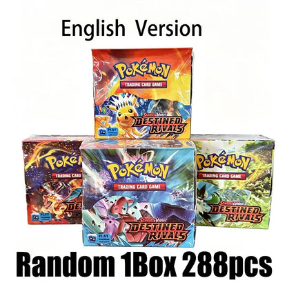 288pcs English Version Pokemon Tcg Scarlet Violet Destined Rivals Classics Booster Box Trade Card 36