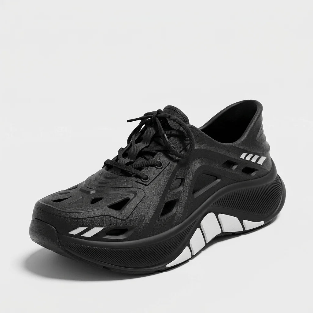 Men's Hollow Clog Sneakers – Non-Slip Outdoor Beach Garden Shoes