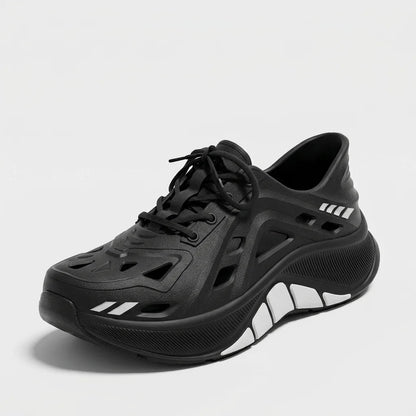 Men's Hollow Clog Sneakers – Non-Slip Outdoor Beach Garden Shoes
