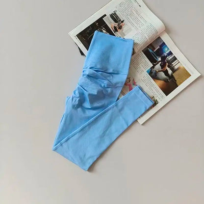 Seamless High-Waist Scrunch Butt Yoga Leggings