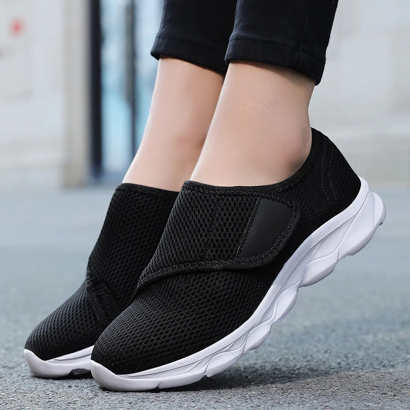 Wide Fit Orthopedic Slip-On Shoes for Women