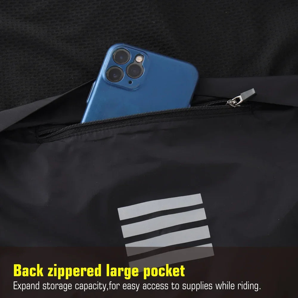 Men's Windproof Cycling Jacket – Ultralight Long Sleeve Bike Jersey