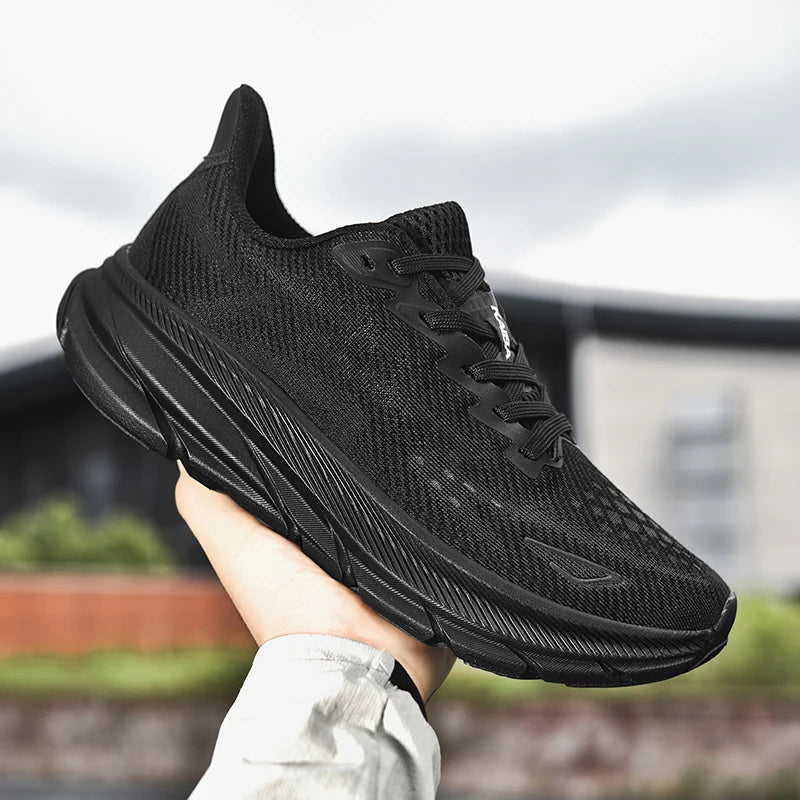 Running Shoes – Cushioning Breathable Mesh Off-Road Sneakers