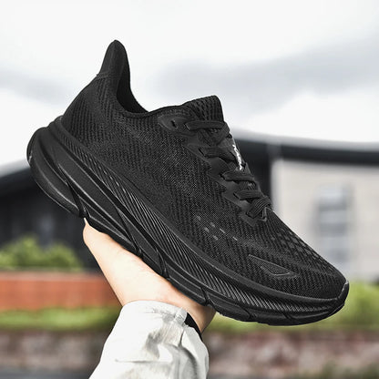 Running Shoes – Cushioning Breathable Mesh Off-Road Sneakers